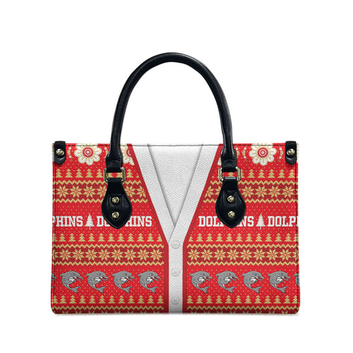Dolphins Rugby Christmas Leather Bag Aboriginal Seamless Cardigan Inspired