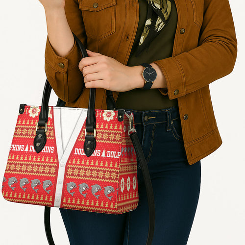 Dolphins Rugby Christmas Leather Bag Aboriginal Seamless Cardigan Inspired