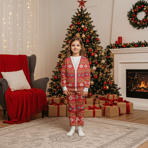 Dolphins Rugby Christmas Pajama Set Aboriginal Seamless Cardigan Inspired