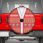 Dolphins Rugby Christmas Spare Tire Cover Aboriginal Seamless Cardigan Inspired