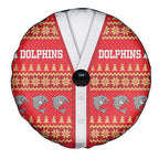 Dolphins Rugby Christmas Spare Tire Cover Aboriginal Seamless Cardigan Inspired