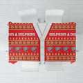 Dolphins Rugby Christmas Tablecloth Aboriginal Seamless Cardigan Inspired