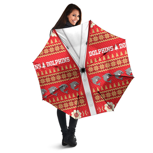 Dolphins Rugby Christmas Umbrella Aboriginal Seamless Cardigan Inspired