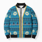 Titans Rugby Christmas Bomber Puffer Jacket Aboriginal Seamless Cardigan Inspired