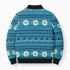Titans Rugby Christmas Bomber Puffer Jacket Aboriginal Seamless Cardigan Inspired