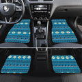 Titans Rugby Christmas Car Mats Aboriginal Seamless Cardigan Inspired