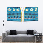 Titans Rugby Christmas Tapestry Aboriginal Seamless Cardigan Inspired