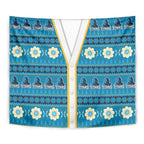 Titans Rugby Christmas Tapestry Aboriginal Seamless Cardigan Inspired