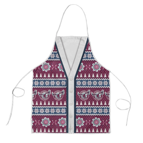 Sea Eagles Rugby Christmas Apron Aboriginal Seamless Cardigan Inspired