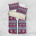 Sea Eagles Rugby Christmas Bedding Set Aboriginal Seamless Cardigan Inspired