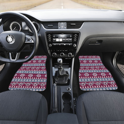 Sea Eagles Rugby Christmas Car Mats Aboriginal Seamless Cardigan Inspired