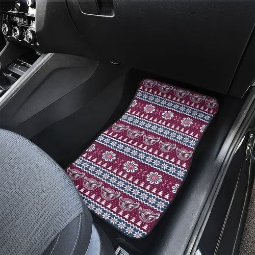 Sea Eagles Rugby Christmas Car Mats Aboriginal Seamless Cardigan Inspired