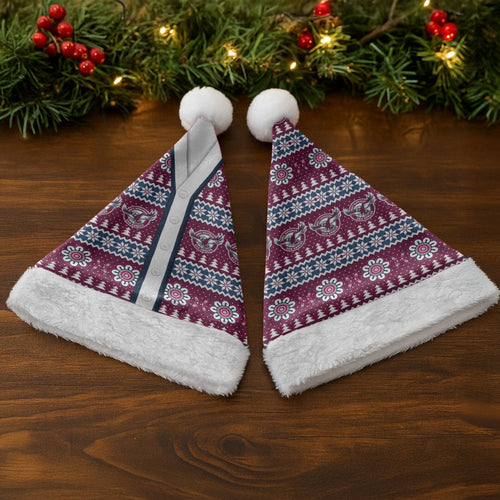 Sea Eagles Rugby Christmas Santa Hat Aboriginal Seamless Cardigan Inspired