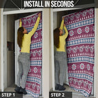 Sea Eagles Rugby Christmas Door Cover Aboriginal Seamless Cardigan Inspired