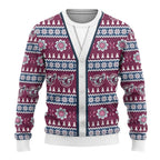 Sea Eagles Rugby Christmas Ugly Christmas Sweater Aboriginal Seamless Cardigan Inspired