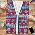 Sea Eagles Rugby Christmas Puzzle Aboriginal Seamless Cardigan Inspired