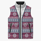Sea Eagles Rugby Christmas Sleeveless Puffer Jacket Aboriginal Seamless Cardigan Inspired