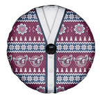 Sea Eagles Rugby Christmas Spare Tire Cover Aboriginal Seamless Cardigan Inspired