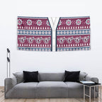 Sea Eagles Rugby Christmas Tapestry Aboriginal Seamless Cardigan Inspired