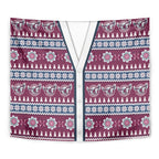 Sea Eagles Rugby Christmas Tapestry Aboriginal Seamless Cardigan Inspired