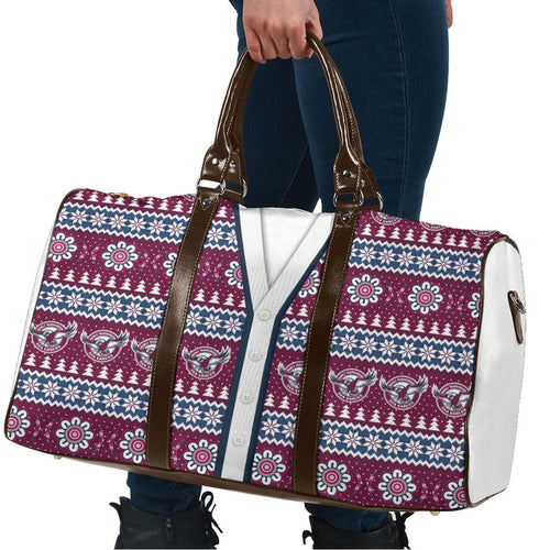 Sea Eagles Rugby Christmas Travel Bag Aboriginal Seamless Cardigan Inspired