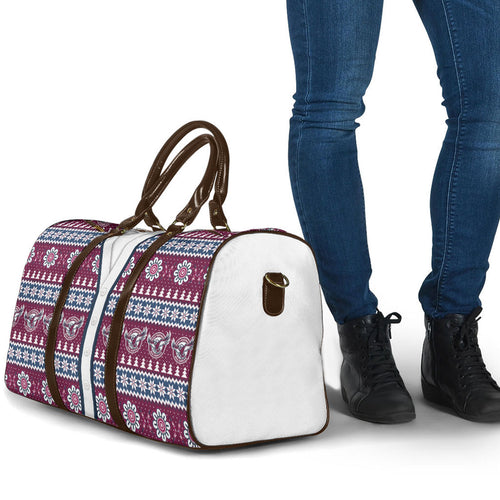 Sea Eagles Rugby Christmas Travel Bag Aboriginal Seamless Cardigan Inspired