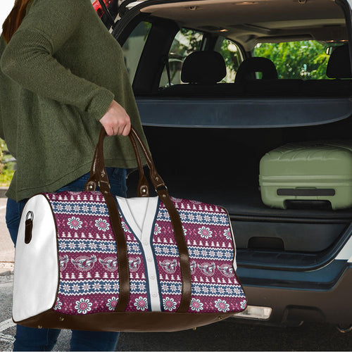 Sea Eagles Rugby Christmas Travel Bag Aboriginal Seamless Cardigan Inspired