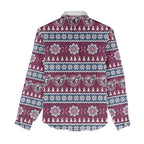 Sea Eagles Rugby Christmas Women Casual Shirt Aboriginal Seamless Cardigan Inspired