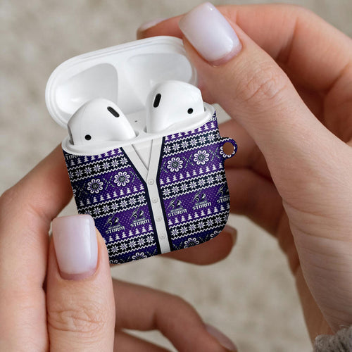 Storm Rugby Christmas AirPods Case Aboriginal Seamless Cardigan Inspired