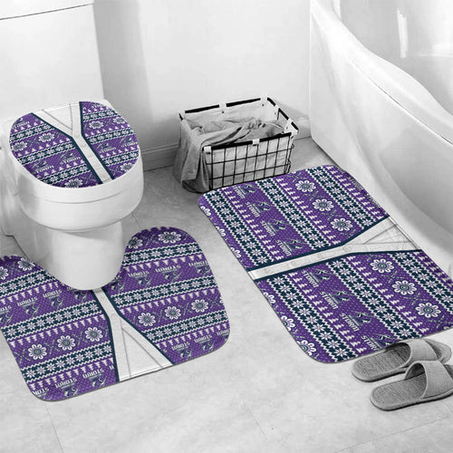 Storm Rugby Christmas Bathroom Set Aboriginal Seamless Cardigan Inspired