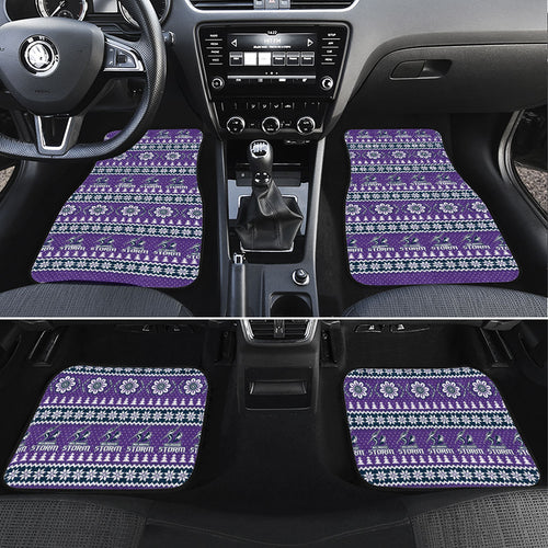 Storm Rugby Christmas Car Mats Aboriginal Seamless Cardigan Inspired