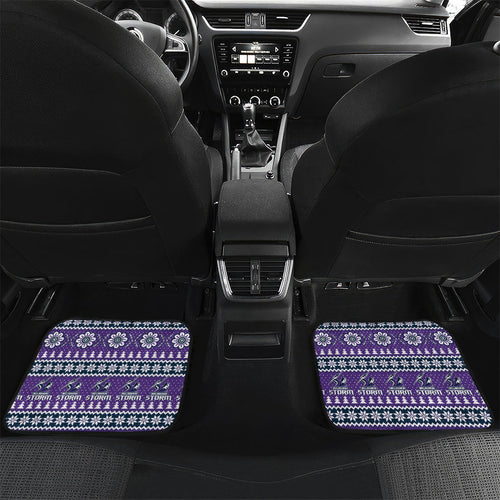 Storm Rugby Christmas Car Mats Aboriginal Seamless Cardigan Inspired