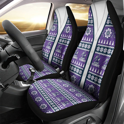 Storm Rugby Christmas Car Seat Cover Aboriginal Seamless Cardigan Inspired