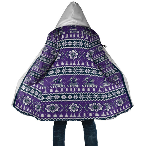 Storm Rugby Christmas Cloak Aboriginal Seamless Cardigan Inspired