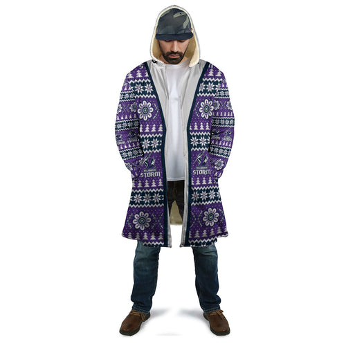Storm Rugby Christmas Cloak Aboriginal Seamless Cardigan Inspired
