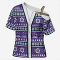 Storm Rugby Christmas Cross Shoulder Shirt Aboriginal Seamless Cardigan Inspired