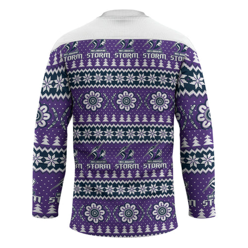 Storm Rugby Christmas Hockey Jersey Aboriginal Seamless Cardigan Inspired