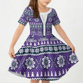 Storm Rugby Christmas Kid Short Sleeve Dress Aboriginal Seamless Cardigan Inspired