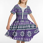 Storm Rugby Christmas Kid Short Sleeve Dress Aboriginal Seamless Cardigan Inspired