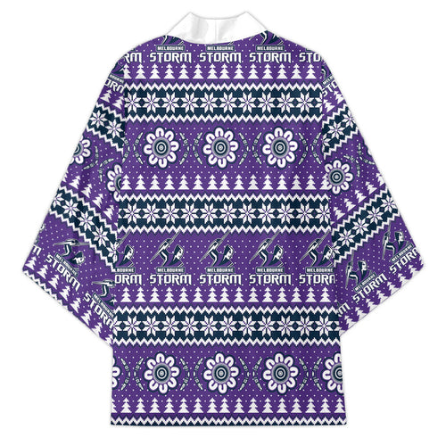 Storm Rugby Christmas Kimono Aboriginal Seamless Cardigan Inspired