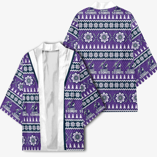 Storm Rugby Christmas Kimono Aboriginal Seamless Cardigan Inspired