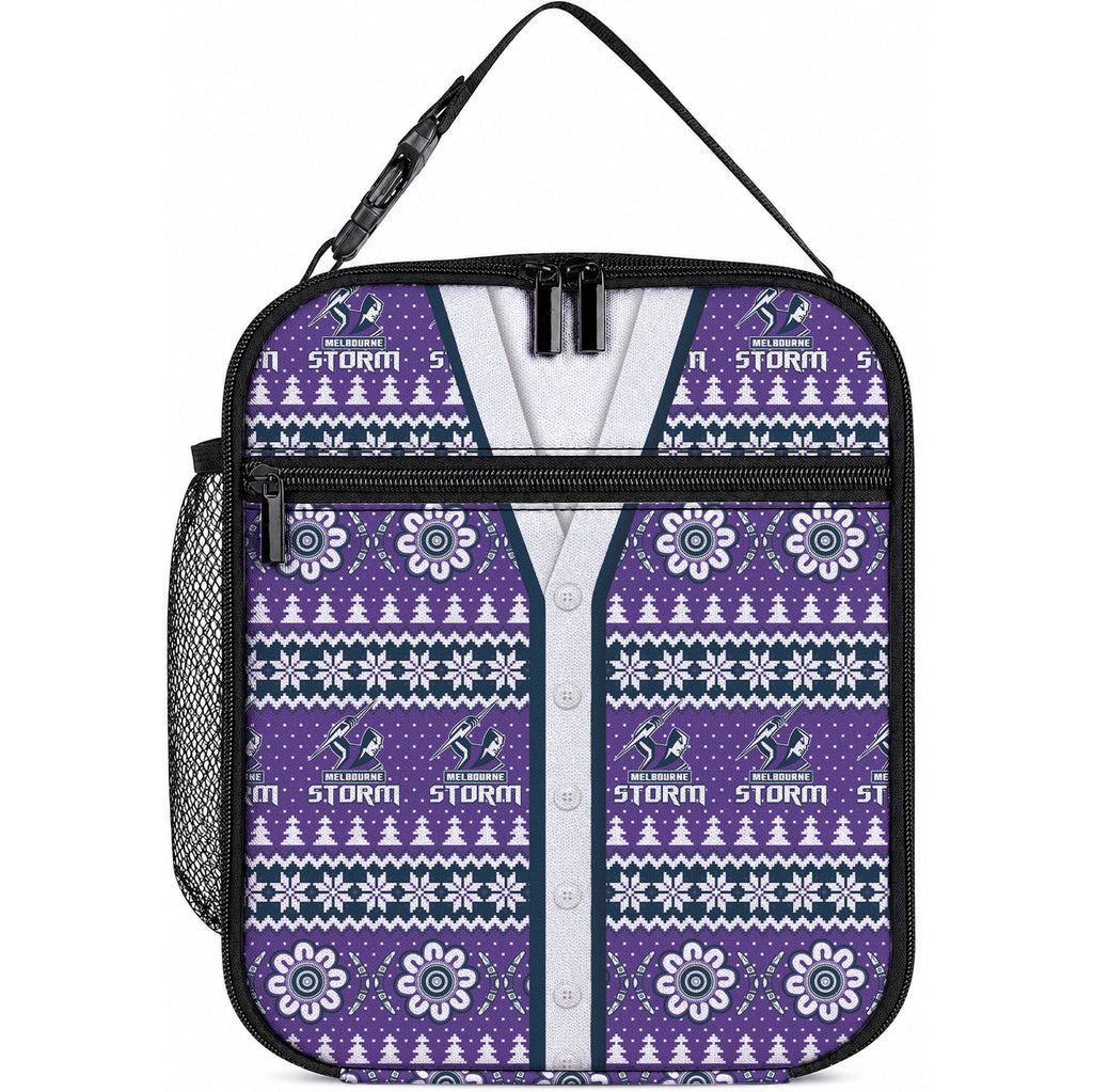 Storm Rugby Christmas Lunch Bag Aboriginal Seamless Cardigan Inspired