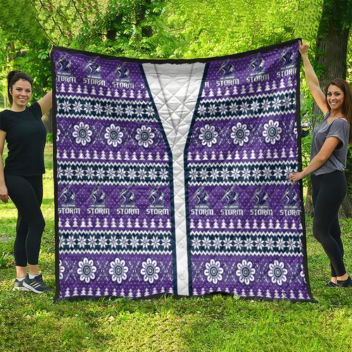 Storm Rugby Christmas Quilt Aboriginal Seamless Cardigan Inspired