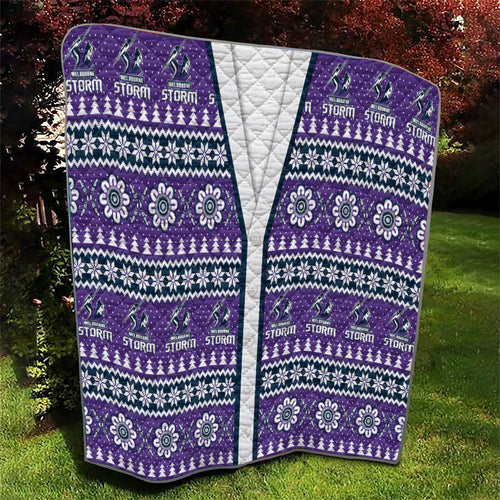 Storm Rugby Christmas Quilt Aboriginal Seamless Cardigan Inspired