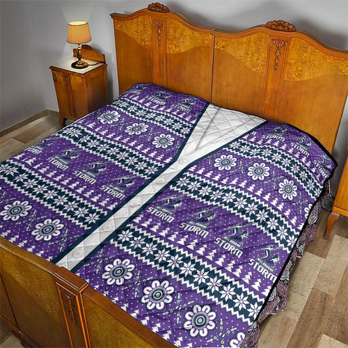 Storm Rugby Christmas Quilt Aboriginal Seamless Cardigan Inspired