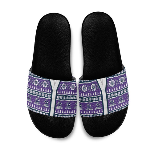Storm Rugby Christmas Slide Sandals Aboriginal Seamless Cardigan Inspired