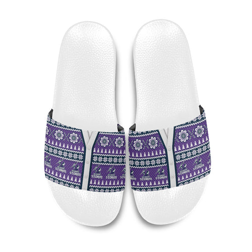 Storm Rugby Christmas Slide Sandals Aboriginal Seamless Cardigan Inspired