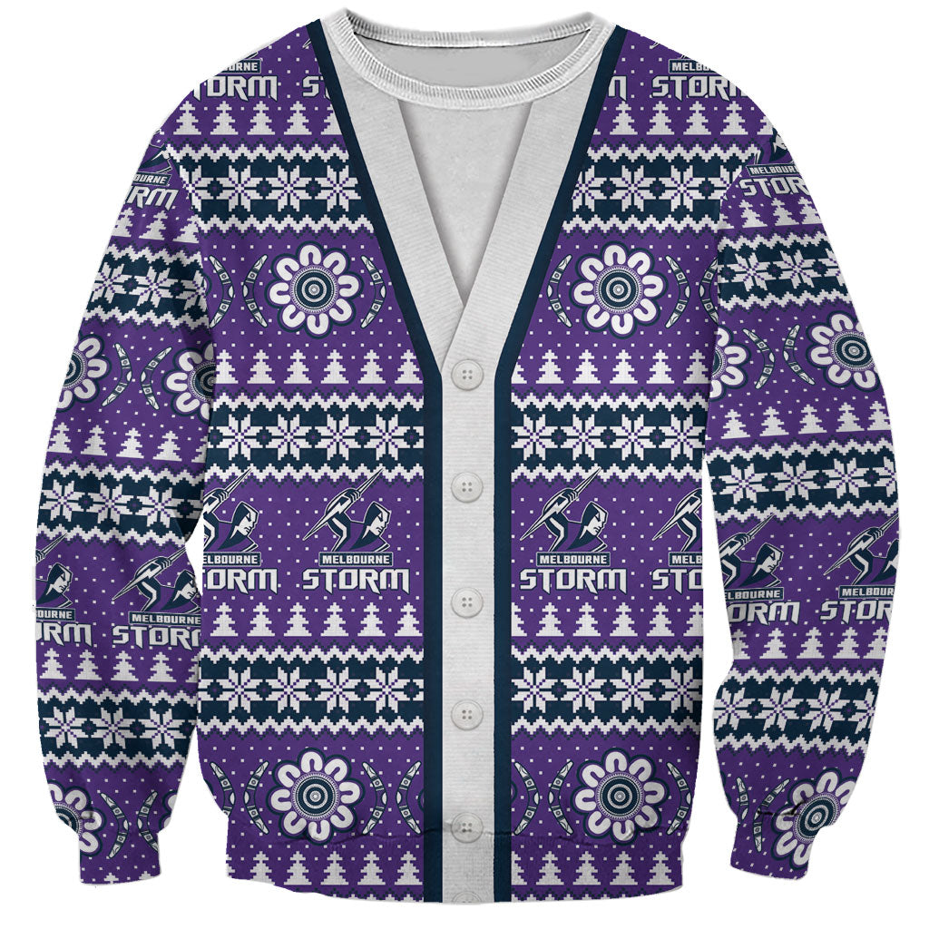 Storm Rugby Christmas Sweatshirt Aboriginal Seamless Cardigan Inspired