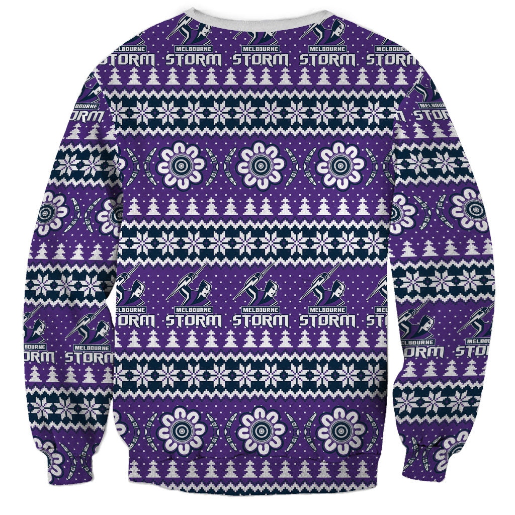 Storm Rugby Christmas Sweatshirt Aboriginal Seamless Cardigan Inspired