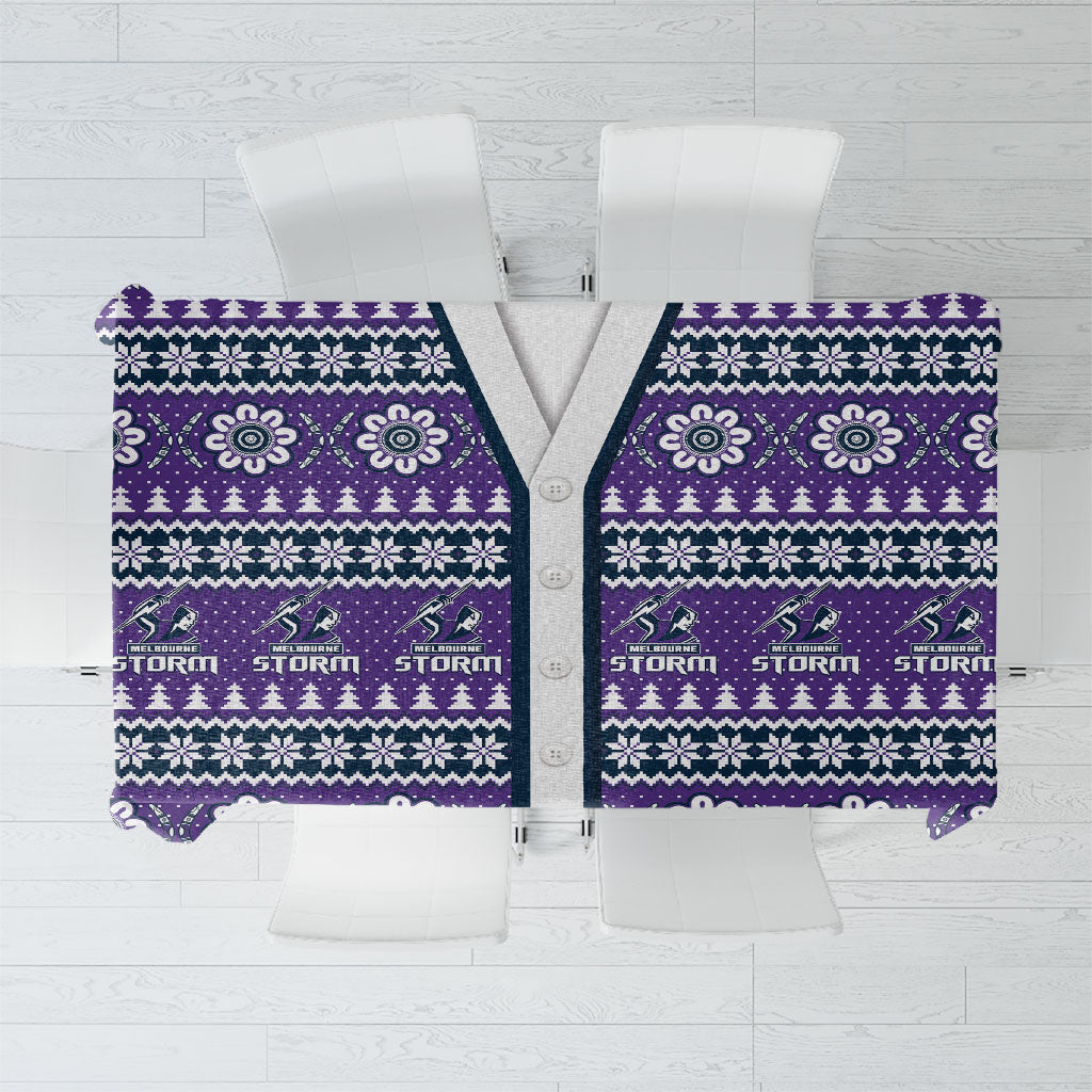 Storm Rugby Christmas Tablecloth Aboriginal Seamless Cardigan Inspired